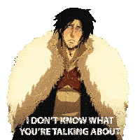I Dont Know What Youre Talking About Trevor Belmont Sticker - I Dont Know What Youre Talking About Trevor Belmont Castlevania Stickers