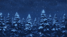 Snowing At Night GIF - Winter Seasons Snowing GIFs