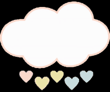 Sticker Cute GIF - Sticker Cute Cloud GIFs