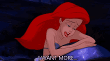 I Want More - The Little Mermaid GIF - The Little Mermaid Little Mermaid I Want More GIFs