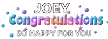 Congratulations Happy For You GIF - Congratulations Happy For You Sparkles GIFs