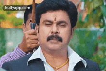 stop dileep gif serious face showing hand