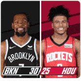 Brooklyn Nets (30) Vs. Houston Rockets (25) First-second Period Break GIF