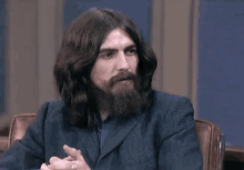 George Harrison Guitarist GIF - George Harrison Guitarist Beard GIFs
