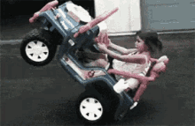 When You'Re Born A Bad Ass Driver GIF - Driving Trick Cute Kid Kid Driver GIFs
