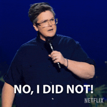 No I Did Not Hannah Gadsby GIF - No I Did Not Hannah Gadsby Hannah Gadsby Something Special GIFs