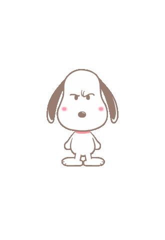 Mad Snoopy Sticker