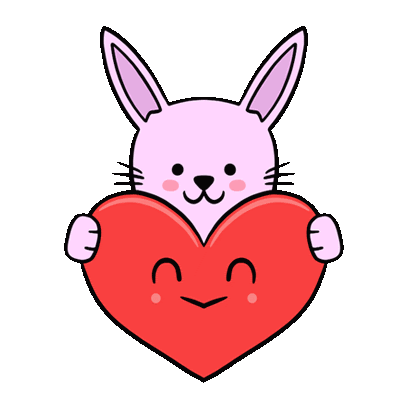Animal Cute Sticker - Animal Cute Heart Stickers
