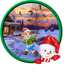 winter animated stickers