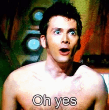 Dr Who David Tennant GIF - Dr Who David Tennant Oh Yes GIFs