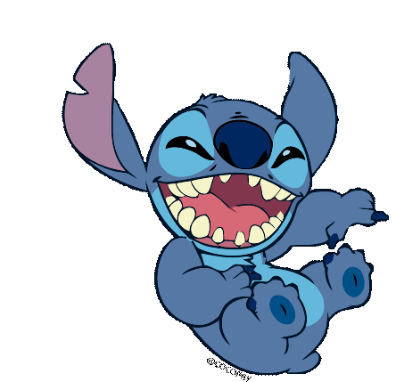 Cocopry Stich Sticker - Cocopry Stich Laughing Stickers