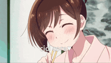 a picture of a girl with the words cici core on the bottom