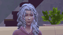 Sims4 Frowning Sim GIF - Sims4 Frowning Sim Sad Sim GIFs