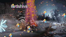Lord Shiva Fireworks GIF