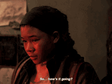 The Last Of Us Riley Abel GIF - The Last Of Us Riley Abel So Hows It Going GIFs