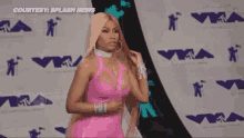 Nicki Minaj Pink Latex GIF - Nicki Minaj Pink Latex GIFs