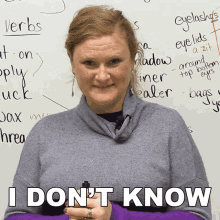 I Dont Know Ronnie GIF - I Dont Know Ronnie Engvid GIFs
