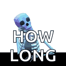 Waiting Skeleton GIF - Waiting Skeleton How Long GIFs