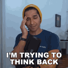 Im Trying To Think Back Wil Dasovich GIF - Im Trying To Think Back Wil Dasovich Wil Dasovich Superhuman GIFs