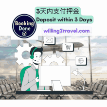 Willing2travel W2t Booking Done GIF - Willing2travel W2t Booking Done GIFs