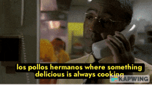 Where Something Delicious Is Always Cooking Gus GIF