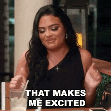 That Makes Me Excited Basketball Wives Orlando GIF - That Makes Me Excited Basketball Wives Orlando Makes Me Super Happy GIFs