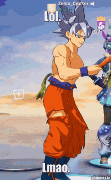 Goku Lol Lmao Leeks Dance Fortnite GIF - Goku Lol Lmao Leeks Dance Fortnite GIFs
