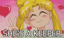 Shes A Keeper Sailor Moon GIF - Shes A Keeper Sailor Moon Usagi GIFs