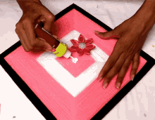 Adorning Prettyfying GIF - Adorning Prettyfying Pink And White GIFs