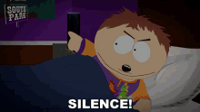 Silence Eric Cartman GIF - Silence Eric Cartman South Park GIFs