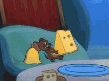 Tom And Jerry Cheese GIF - Tom And Jerry Cheese One Bite GIFs