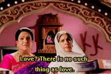 Love? There Is No Such Thing As Love. GIF
