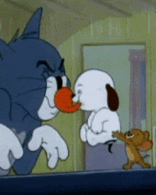 Tom And Jerry Puppy GIF