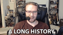 A Long History William Newberry GIF - A Long History William Newberry Goremiser GIFs