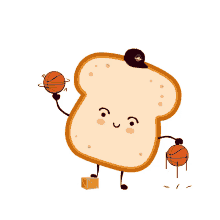 hearty heartybread play ball basketball