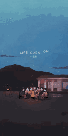 Life Goes On Bts GIF