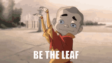 be the leaf dance moves kid smile