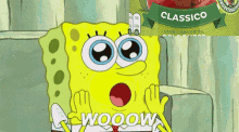 Spongebob Wow GIF - Spongebob Wow Classic GIFs