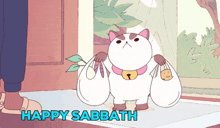 happy sabbath puppycat peasant