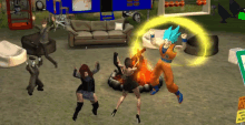 Dance Goku GIF - Dance Goku Friends GIFs