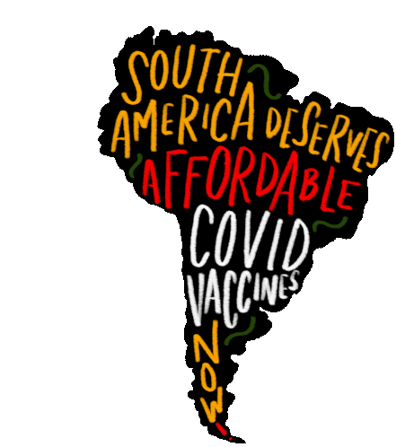South America Affordable Covid Vaccines Sticker - South America Affordable Covid Vaccines Affordable Stickers