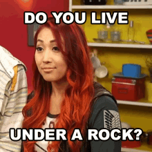 Atomic Mari Do You Live Under A Rock GIF
