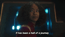 It Has Been A Hell Of A Journey Captain Burnham GIF