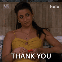Thank You Hannah GIF - Thank You Hannah How I Met Your Father GIFs