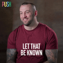 Let That Be Known Brian H GIF - Let That Be Known Brian H Push GIFs