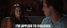 Footloose 2011 Ariel Moose GIF - Footloose 2011 Ariel Moose Ive Applied To Colleges GIFs
