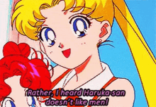 Sailor Moon I Heard Haruka San GIF - Sailor Moon I Heard Haruka San Chibiusa GIFs