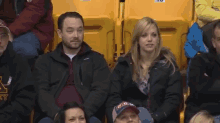 Signage Is Important GIF - Hockey Game My Sister Kiss Cam GIFs