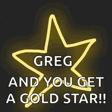 Gold Star Good Job GIF