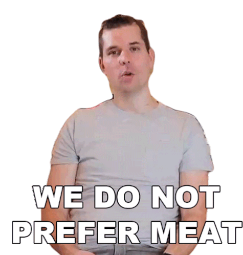 We Do Not Prefer Meat Dave Crosby Sticker - We Do Not Prefer Meat Dave Crosby Claire And The Crosbys Stickers